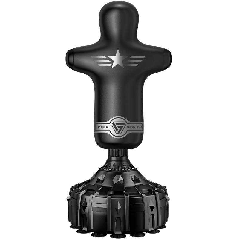 Paquete de ventilación humanoide de Aibeijian personalizado Sanda vaso boxeo bolsa de arena bolsa de ventilación vertical dispositivo de ejercicio