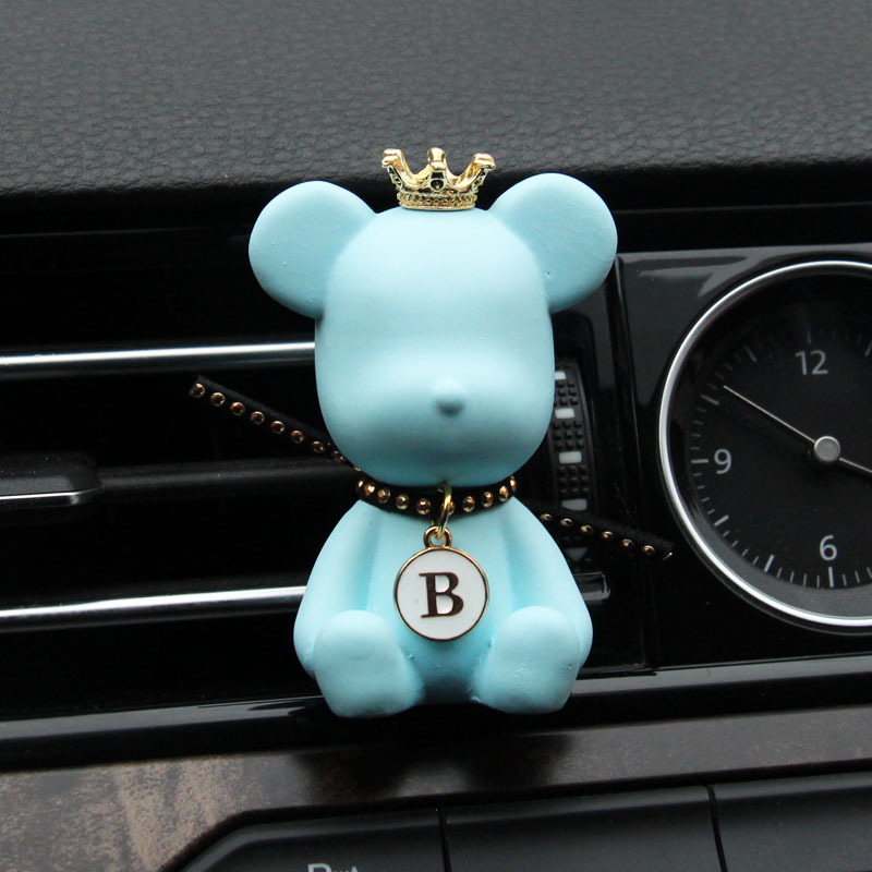Car perfume ornaments air conditioning outlet expansion Incense Stone jewelry violent bear gypsum aromatherapy car fragrance light fragrance