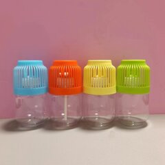 厂家供应塑料香薰瓶 鸟笼空气清新剂瓶 镂空除臭液体瓶香水摆件瓶