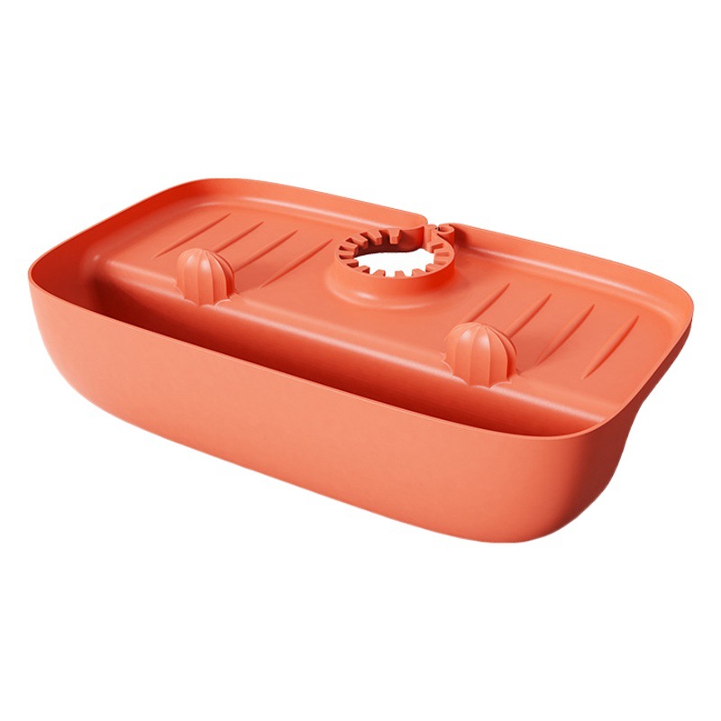 Diseño original grifo del hogar rack de almacenamiento fregadero de la cocina cesta de drenaje lavavajillas esponja trapo Almacenamiento de drenaje rack