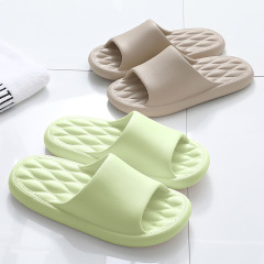 踩屎感拖鞋女夏季居家室內厚底洗澡防滑情侶批發外穿eva涼拖鞋男