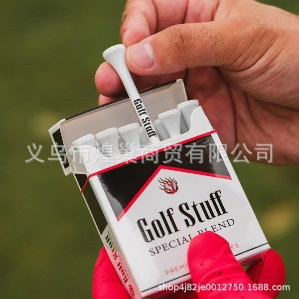 独立したステーションの新しいクリエイティブゴルフティークリエイティブゴルフティーのギフトセット竹ティー|undefined