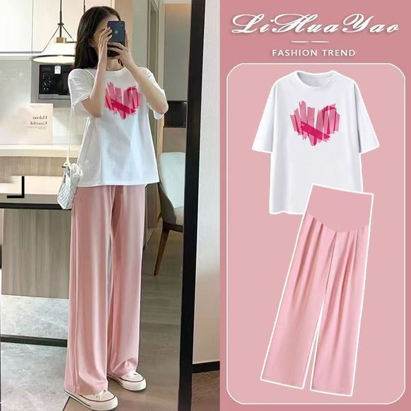 레드 러브탑 + 핑크팬츠 [슈트]