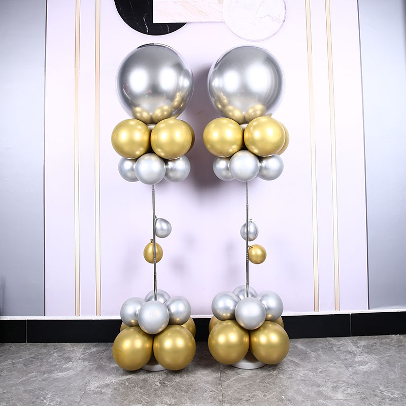 Centro comercial tienda apertura diseño globo columna traje boda decoración boda carretera plomo boda gran globo redondo soporte