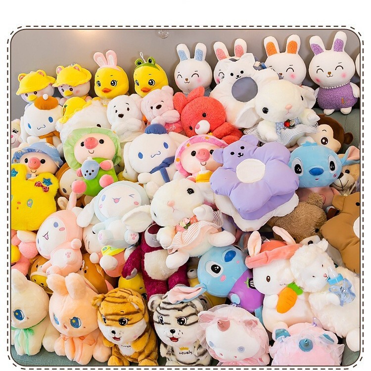 Premium 8inch Claw Machine Plush Toys, Promotional Ring Toss Plush Toys, Wedding Event Giveaways, Creative Gifts Wholesale Premium 8inch Claw Machine Plush Toys, Promotional Ring Toss Plush Toys, Wedding Event Giveaways, Creative Gifts Wholesale