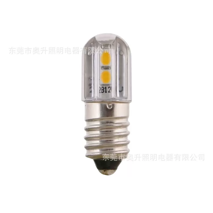 T10 LED设备灯 T3-1/4LED灯泡 T10 LED灯具灯泡 E10 LED指示灯泡
