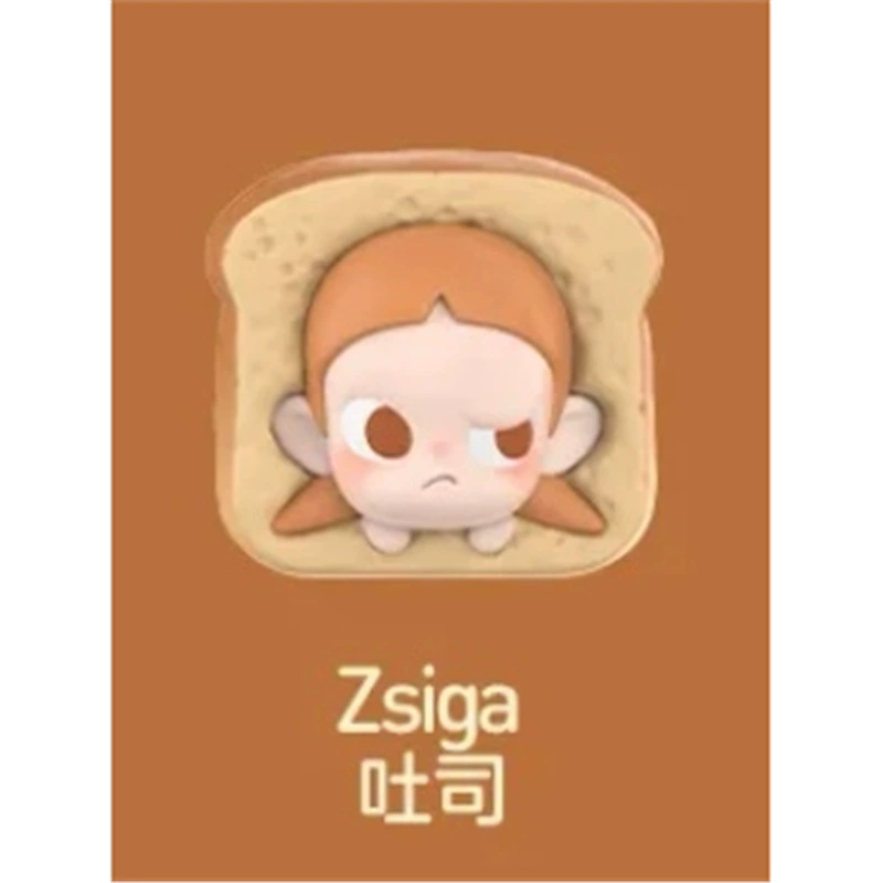 Настольная подвижная фигура (Bubble Mart) серия Meng Baked Bread, мини-коллекционная 12 вариантов