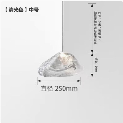 后现代云朵吊灯餐厅酒店复式楼梯灯创意个性吧台装饰云朵玻璃吊灯|undefined