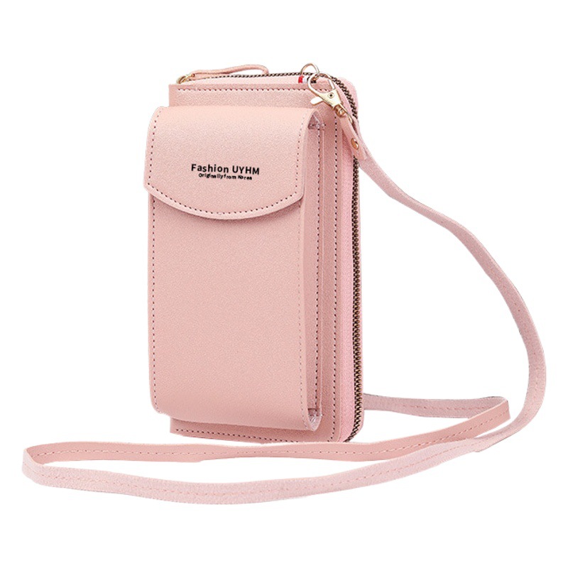 Nuevo teléfono móvil bolsa de moda de las mujeres de todo partido coreano mini pequeña bolsa de hombro estudiante gran capacidad Multi-Tarjeta cartera tarjeta bolsa mujeres