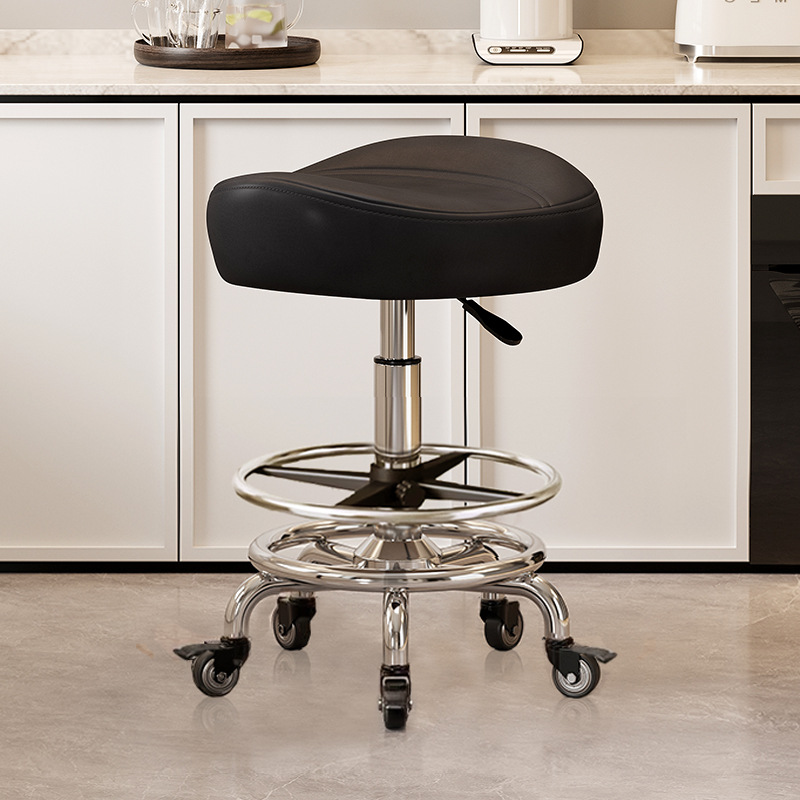 Silla de montar, cocina, cocina, cocina, cocina, silla especial, cajero de recepción, taburete alto, telesilla de rueda universal, taburete de peluquería de belleza