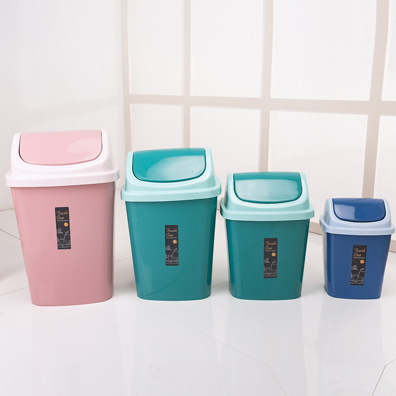 New factory wholesale Nordic style household toilet cracker trash can creative fashion bathroom living room with lid New factory wholesale Nordic style household toilet cracker trash can creative fashion bathroom living room with lid