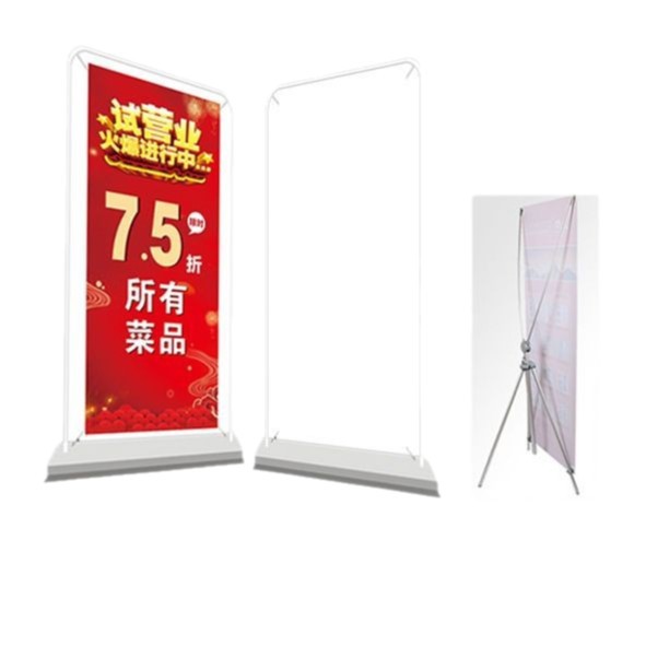 Estandarte de exhibición tipo puerta gruesa 80 * 180 Impresión de cartel publicitario Impresión vertical de cartel de exhibición tipo puerta