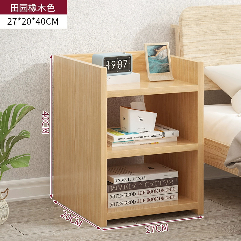 Mesa de cabezal de cama estante de libros doméstico estante de libros sala de estar mostrador simple armario de almacenamiento armario de almacenamiento estante de cama dormitorio