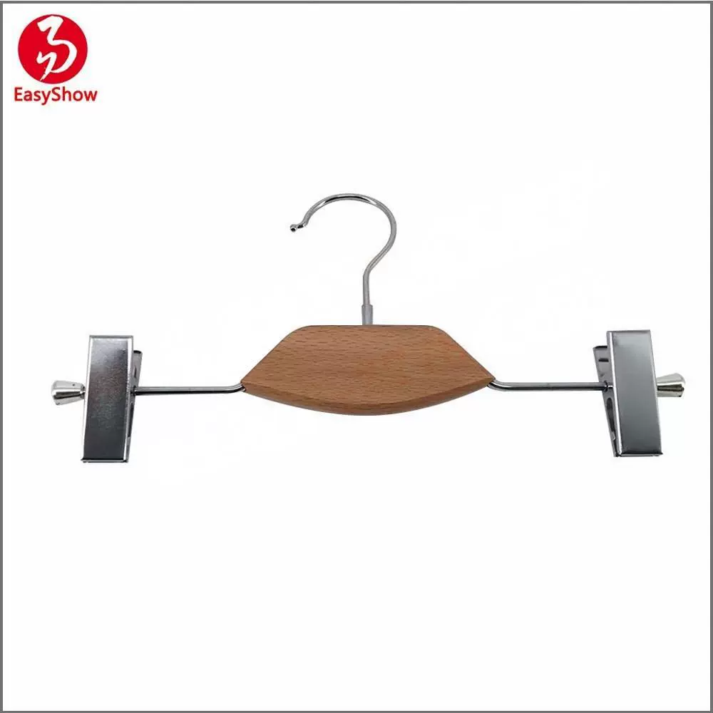 厂家直销商场服装店专用裤子展示架挂钩金属实木一体裤架