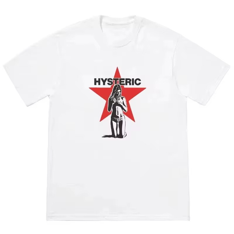 【Cross-border European size】2025 Insane Charm T-shirt American retro T-shirt street culture trendy brand T-shirt small 【Cross-border European size】2025 Insane Charm T-shirt American retro T-shirt street culture trendy brand T-shirt small