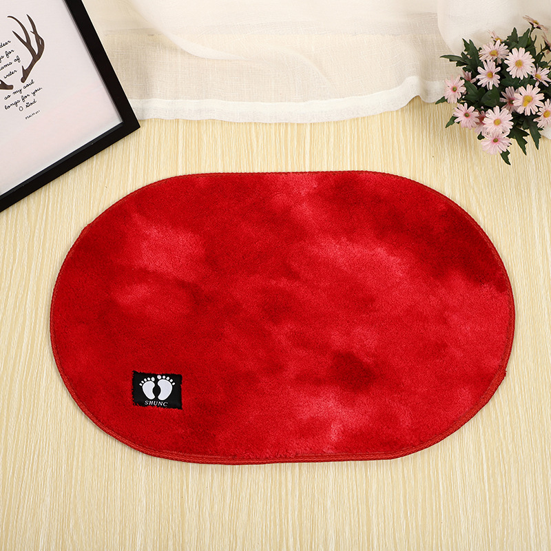Alfombra de piso absorbente de baño alfombra de puerta de baño dormitorio casa de noche alfombra de piso