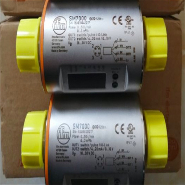 原装IFM SM7000 SMR34GGXFRKGUS-100工业电磁流量计流量传感器 议