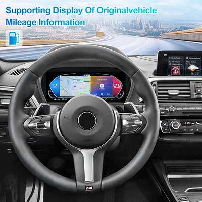 Instrument Panel with Carplay, automobile instrument