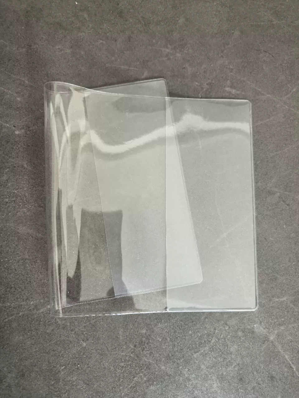 厂家直供各种规格高透pvc磨砂包书皮书套