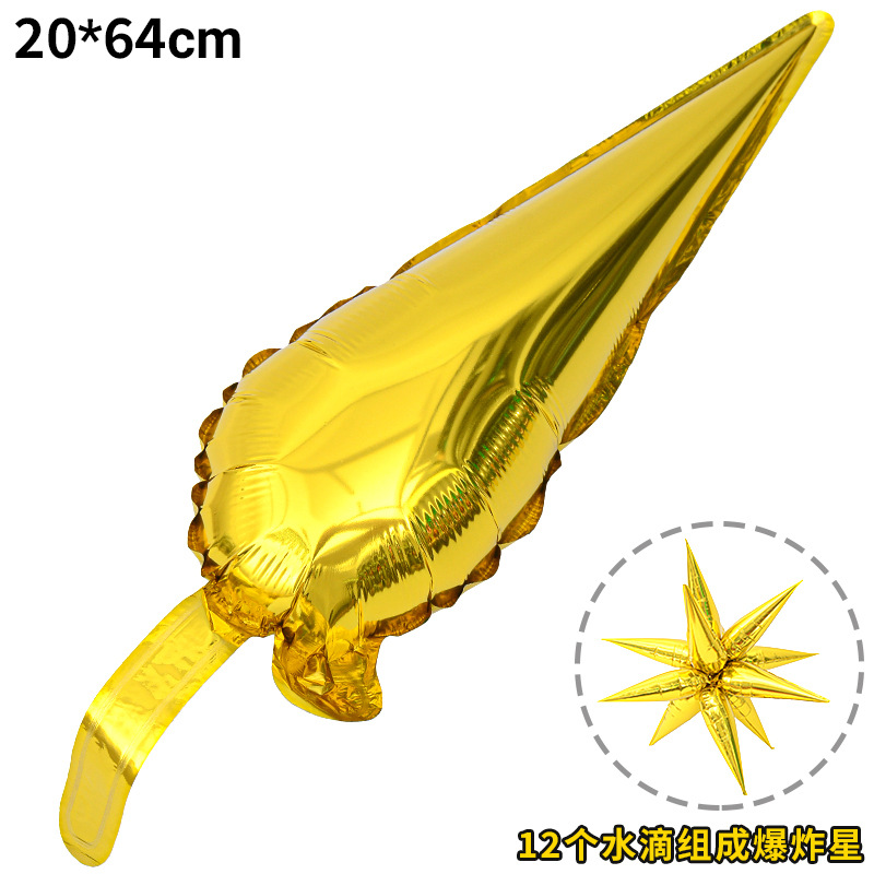 4D señaló estrella de seis puntas explosión bola erizo de mar modelado Decoración