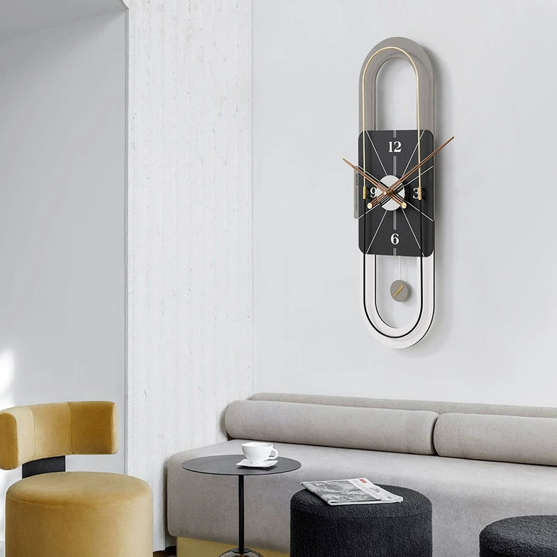 Modern high-end wall watch, decorations, light luxury style