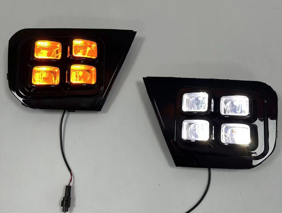 Suitable for Ford 23 Ranger T9 Front Fog Lamp Modified Daytime Running Light Turn Signal Wildtrak