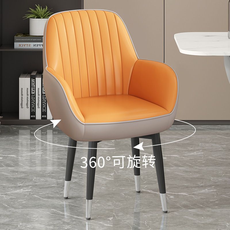 전면 오렌지색 [고양이 긁는 피부] 블랙 실버 탄소강 회전 가능