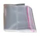 Factory wholesale opp transparent self-adhesive bag stationery packaging self-sealing bag jewelry packaging flat pocket