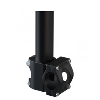Xun Cross-Border Aluminum Alloy Mini Roof rack - mini-pipe-clamp