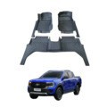 Transfronterizo aplicable a los EE.UU. FORD RANGER 2022 - 2024 24 horas personalizadas almohadillas de pie de automóvil TPE