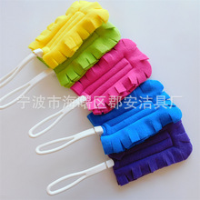 摇粒绒除尘掸 桌面清洁刷 超细纤维毛巾清洁布 可替换尘掸布套