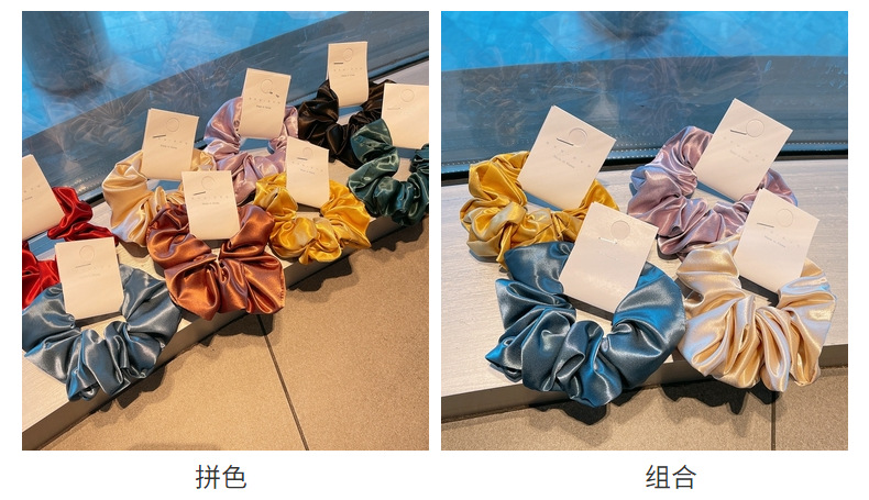 Koreanische Einfarbige Haargummis display picture 36