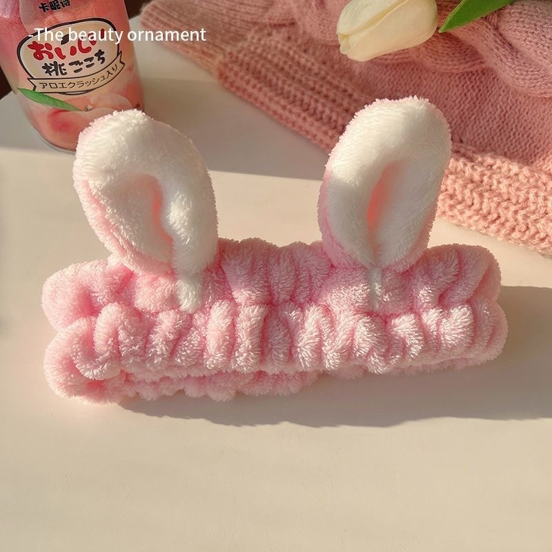 Fronteriza arco lavado facial correa de pelo correa de muñeca Europa y América color sólido aplicar máscara de pelo banda de belleza adornamientos para el pelo al por mayor