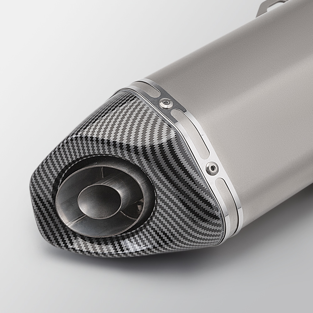 Forza Fosha 300 Stainless Steel Front End Silencer Motorcycle Scooter Full-Section Exhaust Pipe Modification