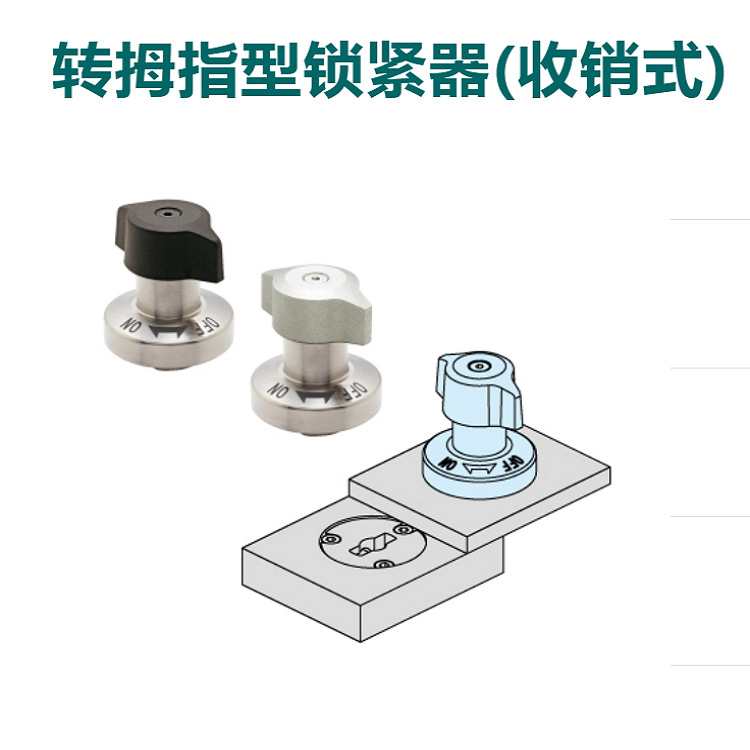 批发日本IMAO今尾QCTH0834-B转拇指型锁紧器收销式用凸轮套