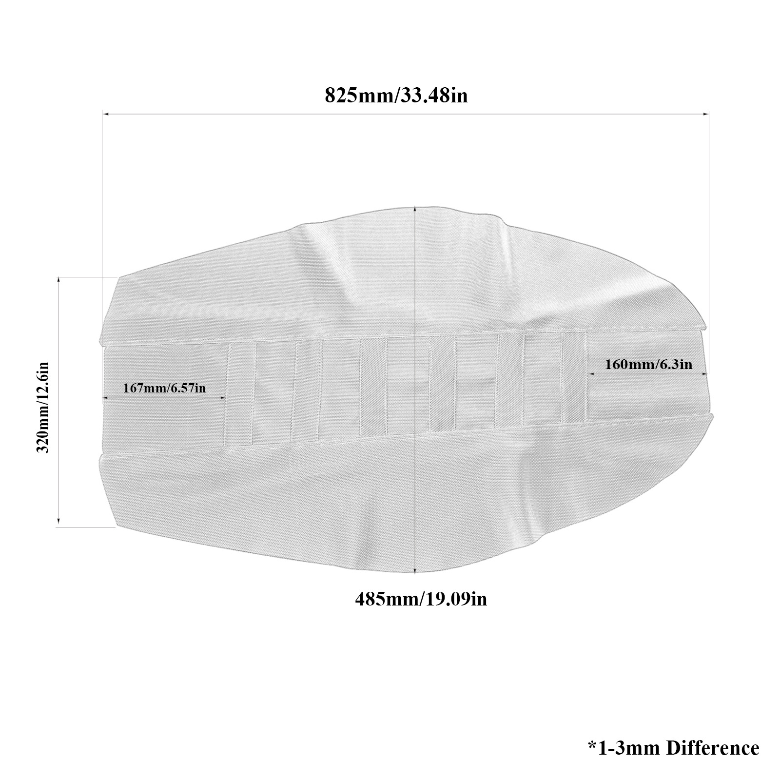 Wholesale universal motorcycle seat covers and seat pads, suitable for KTM, Honda, Yamaha, and Kawasaki motorcycles