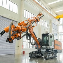 空压机一体式潜孔钻机带自带装卸钻杆功能大型履带潜孔钻矿山用