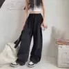 Black AK21 trousers for kids