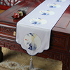 New Chinese table flag Light luxury high -end coffee table zen waterproof tea table cushion tablet long table long table tea table cloth tea flag