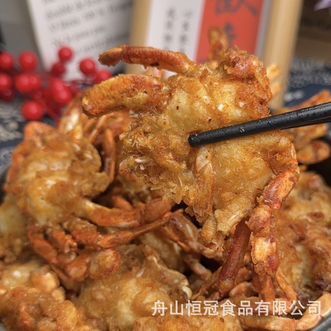 Crispy Crab Snacks from the Source Factory, Ready-To-Eat Seafood Snacks, Small Crabs Wholesale, Can Be Shipped on Behalf of Others