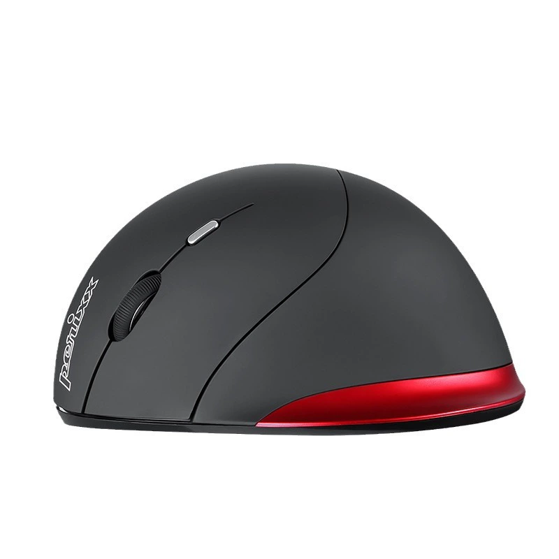 Left -handed wireless vertical mouse vertical programmable optoelectronic laptop book -type ergonomic mouse