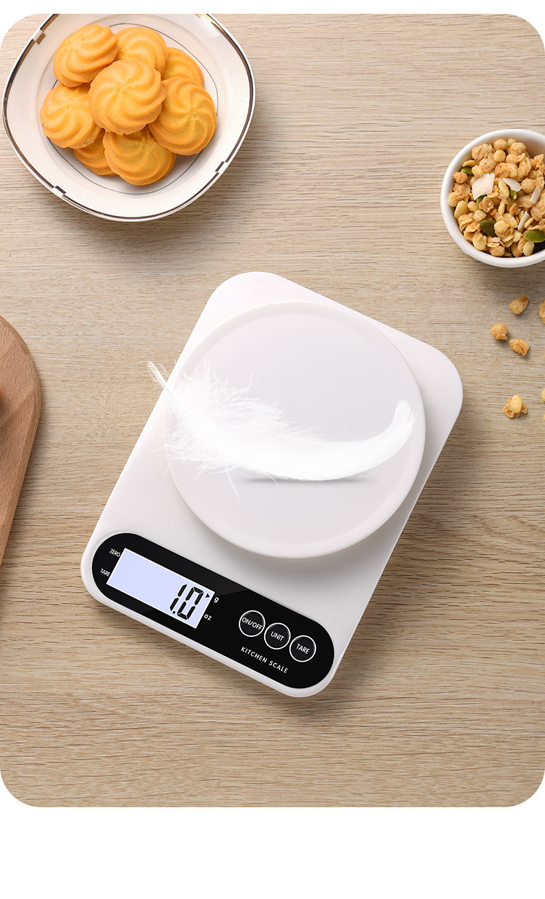 Portable Kitchen Electronic Scale High-precision Miniature Household Kitchen Scale 0.1g Called Baked Food Electronic Scale 7KG