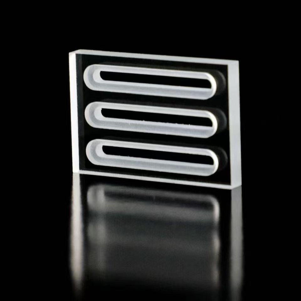 Glasobjektiv optisches Glas Borosilikatglas SCHOTT BOROFLOAT 33 Übertragungsmaterial mit GOBO-Beschichtung