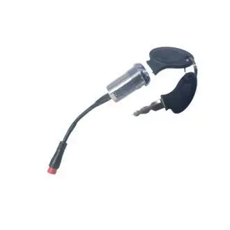Electric scooter, electric car, lock, waterproof switch key