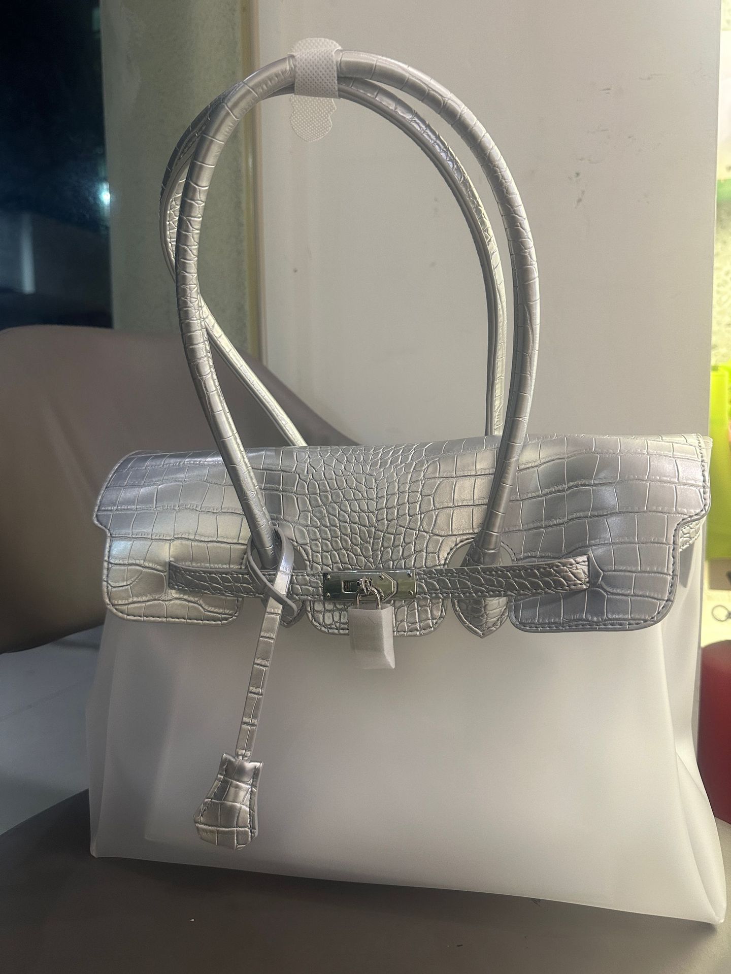 Jellyfirkin nuevo verano nuevokiiikiii bolso de jalea bolso de hombro de gran capacidad bolso de brazo image 26