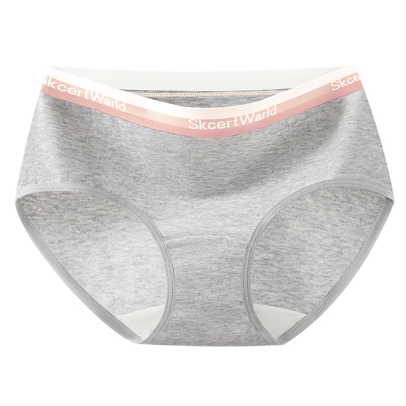 Ropa interior deportiva mujer sexy y cómoda entrepierna de algodón transpirable entrepierna antibacteriana estilo americano sin costuras calzoncillos de mujer