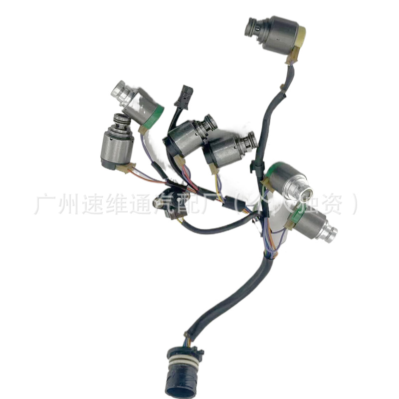 5Hp19 Transmission Solenoid Valve with Wiring Harness Set Suitable for Volkswagen, Audi, and Bmw