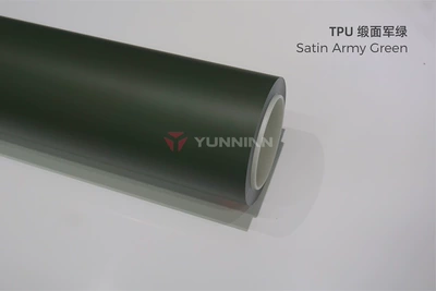 Auto Color Change Film – factory wholesale, cross-border direct sales - tpu-crystal-satin-military-green-15215m