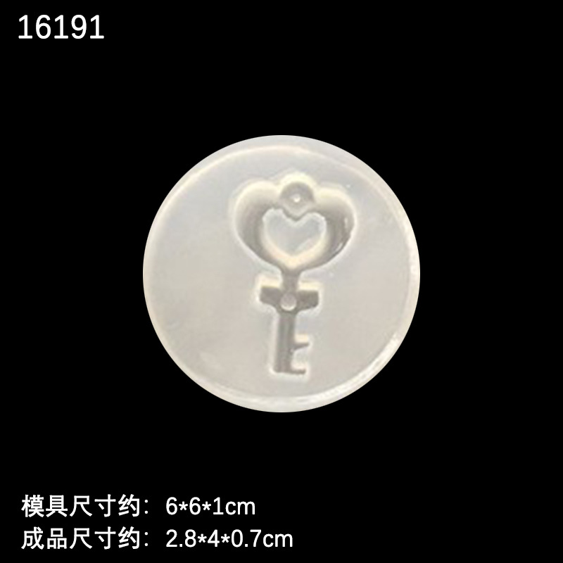 Espejo múltiple animal elefante pez cola arco conejo amor AB epoxi DIY accesorios de joyería hechos a mano