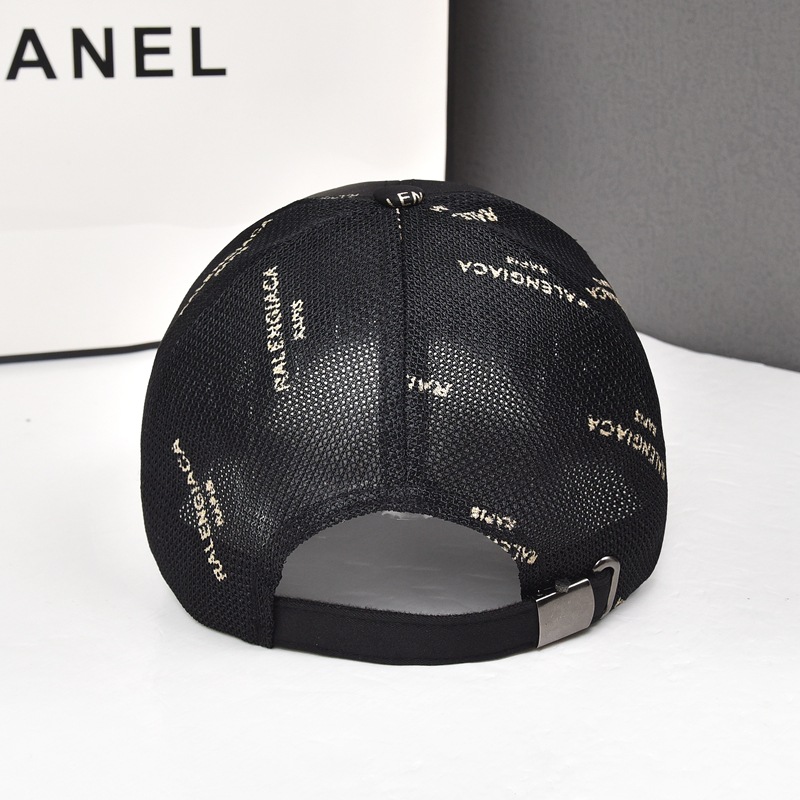 Gorra de béisbol rígida de verano para mujer, nueva protección solar y parasol, versión coreana, informal, de moda, transpirable, de malla de pato_voghion.com
